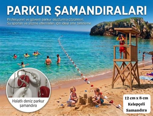 Parkur samandira cankurtaran duba plaj sahil guvenlik ipi